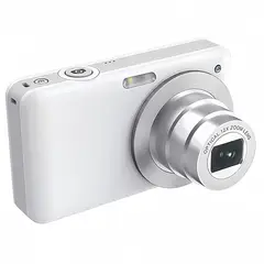 RENVMEXY - Cámaras digitales 8MP zoom óptico 6X R1 blanca 64GB 4K+estab