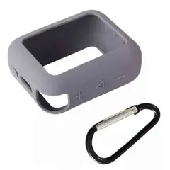 GENERICO - Funda Case De Silicona Para Jbl Go 4 Gris