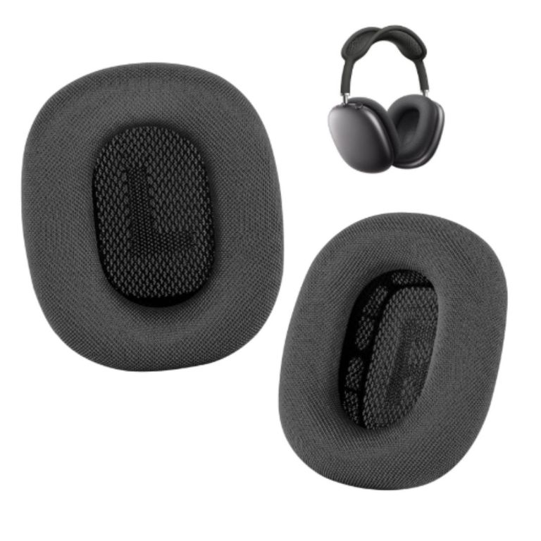 Almohadillas Para Audífono Airpods Max 1 y 2 Negro