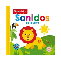 FISHER PRICE - Libro infantil SONIDOS DE LA SELVA CARICIAS