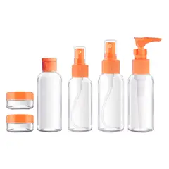 HYGGE - Set de 6 Frascos Pulverizador Contenedor de Aseo para Viaje