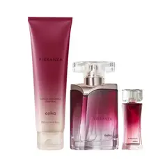 ESIKA - Set Vibranza Perfume de Mujer con Mini y Locion Perfumada