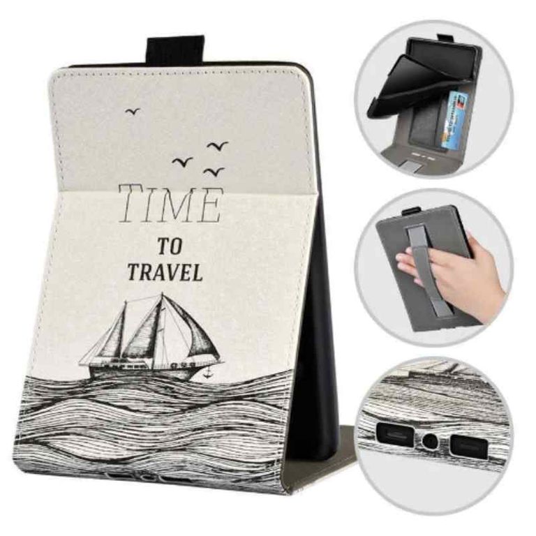 Funda Case C/apoyo Para Amazon Kindle Paperwhite 12° 2024 Velero