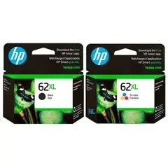 HP - KIT C2P05AL 62XL NEGRO y C2P07AL 62XL TRICOLOR