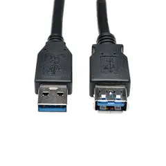 TRIPP LITE - Cable de Extensión USB 3.0 SuperSpeed - USB-A a USB-A, M/H, Negro