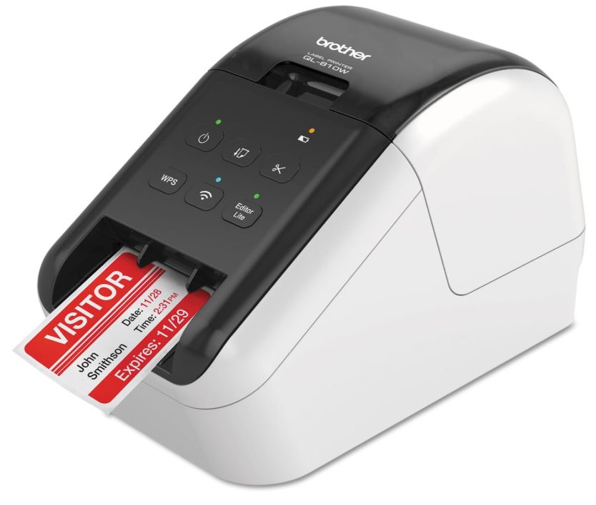 Impresora de etiquetas QL-810w Inalambrica con Wifi