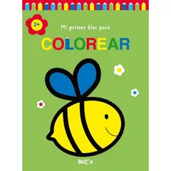DISNEY - PACK X 2 LIBROS PARA COLOREAR 2+: ABEJA Y COCHE