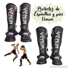 GENERICO - Canilleras Espinilleras para Artes Marciales - RB
