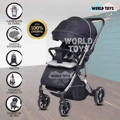 BABY - Coche de Paseo Maleta «LIVANO TRAVEL» Black