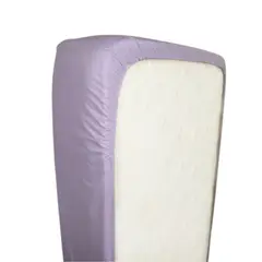 GENERICO - Sabanas Bajera - Ajustable de Cuna-Lila- pack 2 (UND)