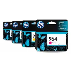 HP - Kit Tinta 964 Cyan Magenta Amarillo Negro