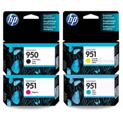 HP - Kit Tinta 950 951 Cyan Magenta Amarillo Negro