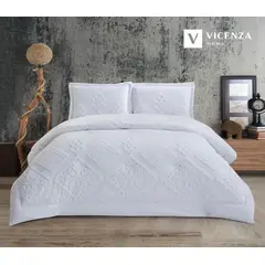 VENECIA - Set de Edredón 2Pz de Piel conejo c/ Piel de Ángel de 5 Piezas 100% Premium