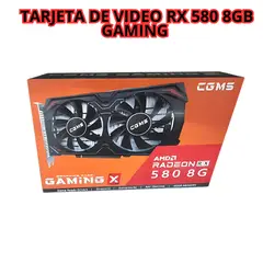 TARJETA DE VIDEO ROG GAMING RX 580 8GB GDDR5 256BITS DUAL FAN