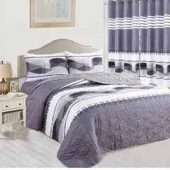 GENERICO - CUBRECAMA DE VERANO 7 PIEZAS 2 PLAZAS