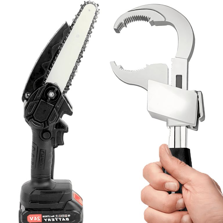 Motosierra 14 + Llave de Gasfitería Rendimiento Total