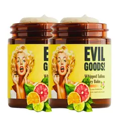GENERICO - 2x Evil Goods - Bálsamo de Sebo de Res y Miel de Manuka