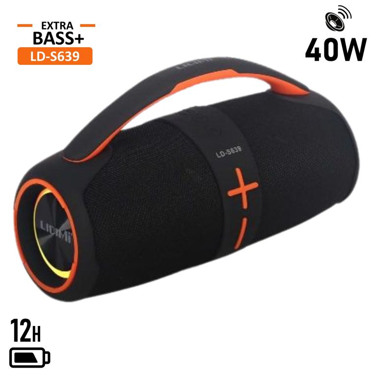 Parlante Portátil Bluetooth 40 Watts LD-S639 XBASS