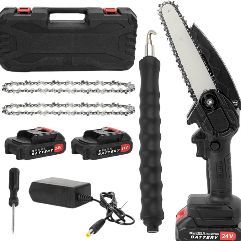 Kit de Obra Motosierra 14 + Gancho para Atado de Varilla