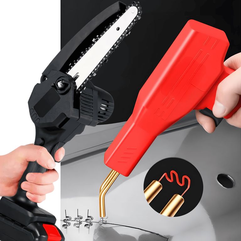 Combo Pro Motosierra 14 + Soldador de Plástico