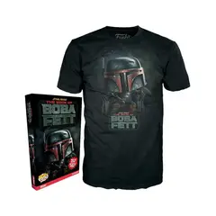 FUNKO - BOBA FETT T SHIRT POLO UNISEX MEDIUM