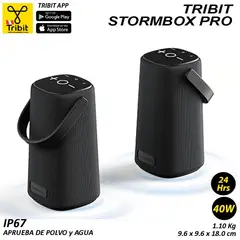TRIBIT - Ribit StormBox Pro 40W reales - Altavoz Bluetooth