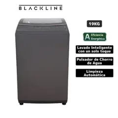 BLACKLINE - Lavadora Carga Superior 19kg SPBL19TL Gris Oscuro