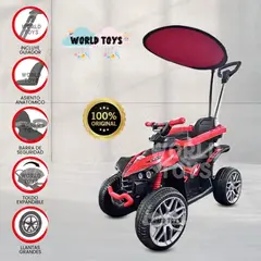 JEEP - Correpasillo Guiador «ATV BUGGIE» Red