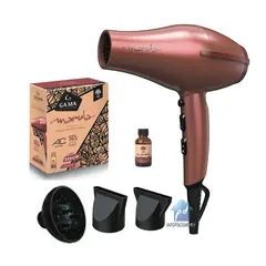GAMA - Secadora Marula profesional 5D Therapy ion protect con difusor + boquillas