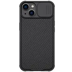 NILLKIN - Case CamShield Magnetic para iPhone 14 Plus - Carcasa - Negro