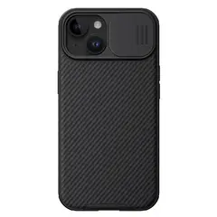 NILLKIN - Case CamShield Magnetic para iPhone 15 - Carcasa - Negro