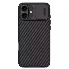 NILLKIN - Case CamShield Magnetic para iPhone 16 - Carcasa - Negro