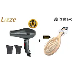 LIZZE - PACK SECADORA EXTREME 2400W + REGALO CEPILLO OVALADO DE BAMBU