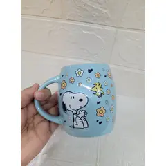 GENERICO - TAZA SNOPPY CELESTE CON RELIEVE