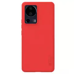 NILLKIN - Case Super Frosted para Xiaomi 13 Lite - Carcasa - Rojo