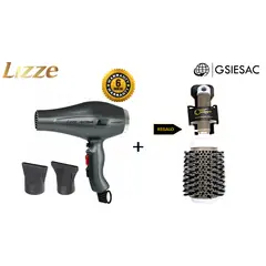 LIZZE - PACK SECADORA EXTREME + REGALO CEPILLO TERMICO CERAMIC ION N53