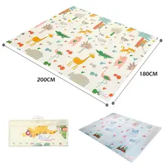 GENERICO - Tapete Antigolpes De Doble Faz Para Bebes