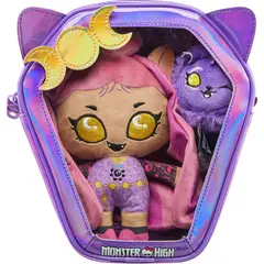 MONSTER HIGH - Set de Peluches Ghoul N Go Clawdeen Wolf