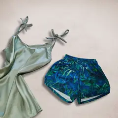 SENSA SILK - Pijama mujer seda conjunto verano
