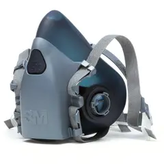 3M - RESPIRADOR MEDIA CARA 7503 TALLA LARGE DE SILICONA