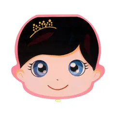 GENERICO - CAJA DE MADERA PARA DIENTES DE BEBÉ ROSADO