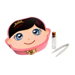 GENERICO - CAJA ORGANIZADORA PARA DIENTES DE LECHE - BABY GIRL ROSADO