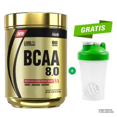 LEVEL PRO - AMINOÁCIDO BCAA 8.0 540 G FRUIT PUNCH + SHAKER
