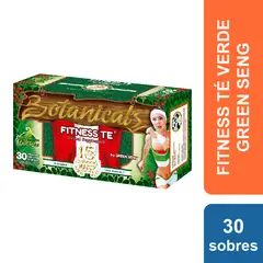 GENERICO - Fitness Té Verde Green Seng Sabor natural 30 filtrantes