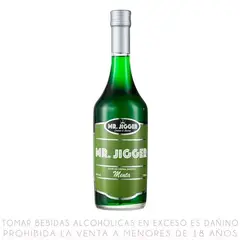 GENERICO - Licor MR JIGGER Menta Botella 750ml