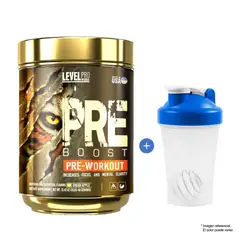 LEVEL PRO - Pre Entreno Pre Boost 352Gr Fruit Punch Americano