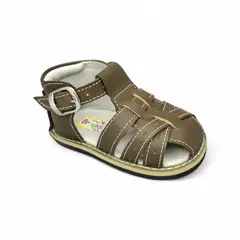 GENERICO - Sandalia Pibe clásico Marrón para niño bebé