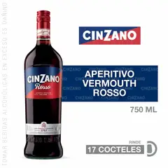 CINZANO - Vermouth Rosso Botella 750ml