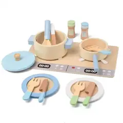 GENERICO - Set De Cocina Montessori De Madera