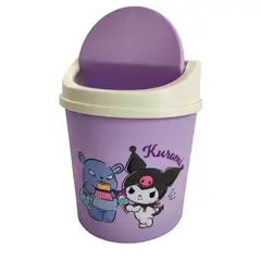 SANRIO - Tachito Papelera Kuromi Cesta de Escritorio Oficina Casa